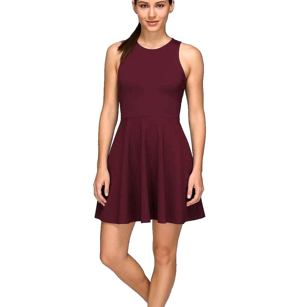 NWT Lululemon Bordeaux Drama Here To There Dress Sz 6 Party A Line Dress Pockets